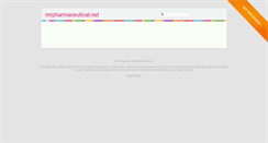 Desktop Screenshot of mrpharmaceutical.net